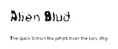 Alien Blud .ttf