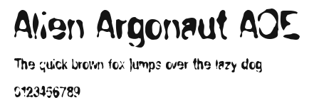 Alien Argonaut AOE.ttf
