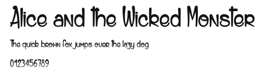 Alice and the Wicked Monster.ttf