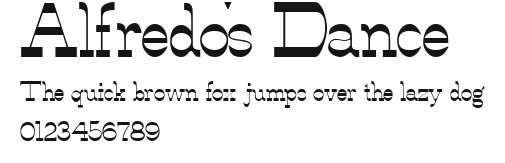 Alfredo's Dance.ttf