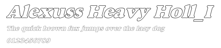 Alexuss Heavy Holl_I.ttf