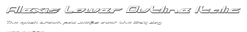 Alexis Lower Outline Italic.ttf