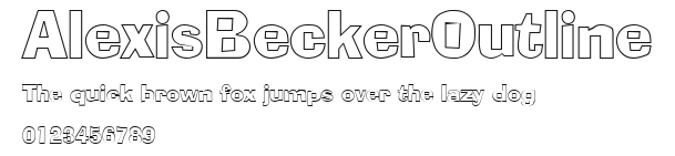 AlexisBeckerOutline.ttf