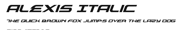 Alexis Italic.ttf