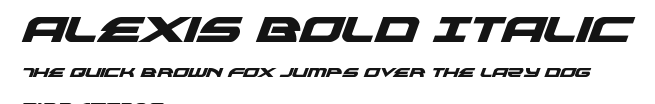 Alexis Bold Italic.ttf
