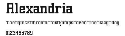 Alexandria.ttf