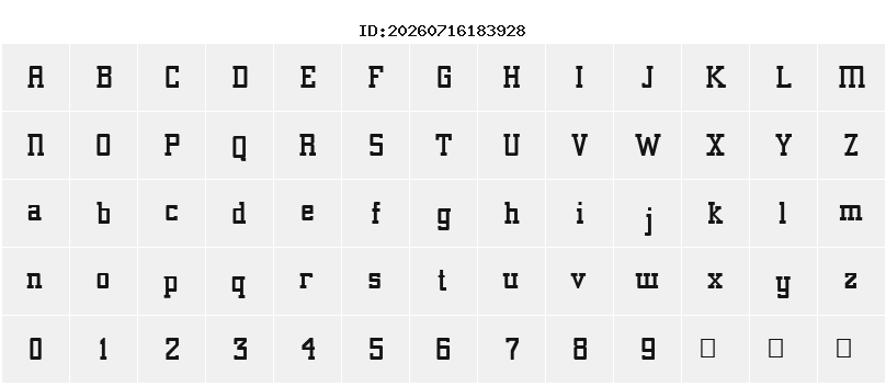 Character Map