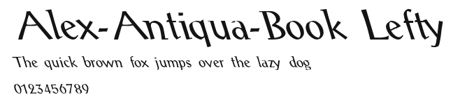 Alex-Antiqua-Book Lefty.ttf