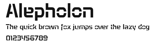 Alepholon.ttf