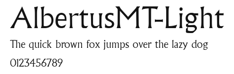 AlbertusMT-Light.ttf