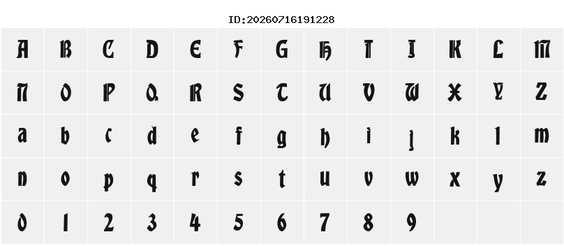 Character Map