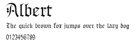 Albert.ttf