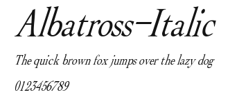 Albatross-Italic.ttf