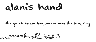Alanis Hand.ttf
