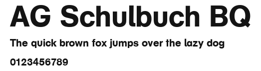 AG Schulbuch BQ.ttf