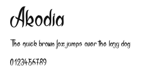 Akodia.ttf