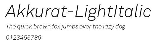 Akkurat-LightItalic.ttf