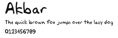 Akbar.ttf