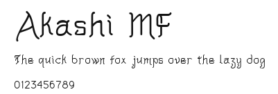 Akashi MF.ttf