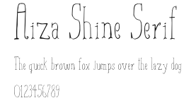 Aiza Shine Serif.otf