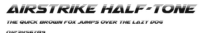 Airstrike Half-Tone.ttf