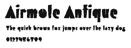 Airmole Antique.ttf