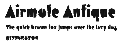 Airmole Antique.ttf