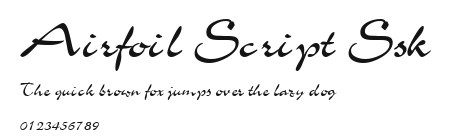 Airfoil Script Ssk.ttf