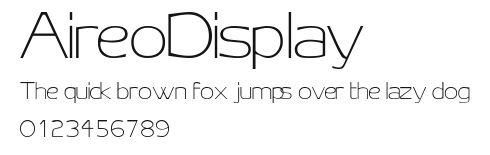 AireoDisplay.ttf
