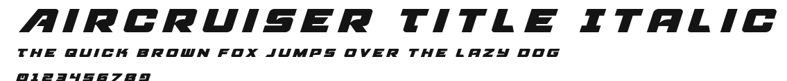 Aircruiser Title Italic.ttf