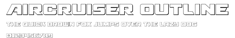 Aircruiser Outline.ttf