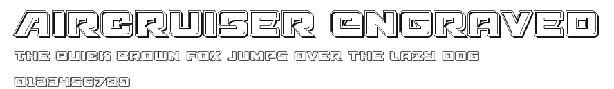 Aircruiser Engraved.ttf