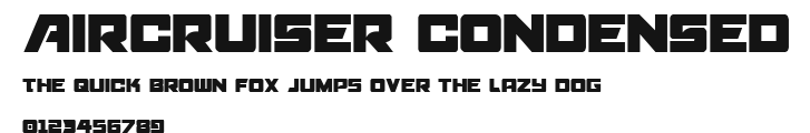 Aircruiser Condensed.ttf
