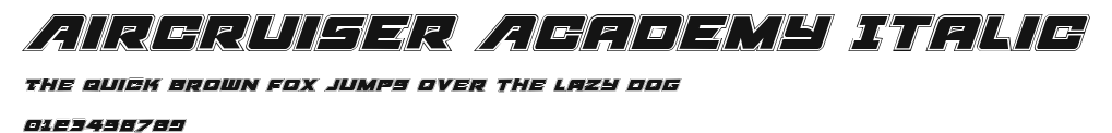 Aircruiser Academy Italic.ttf
