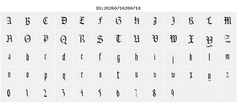 Character Map
