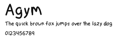 Agym.ttf