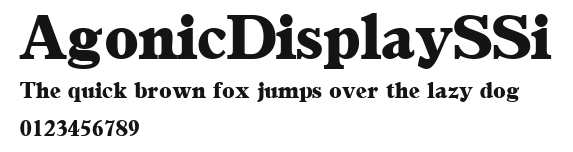 AgonicDisplaySSi.ttf