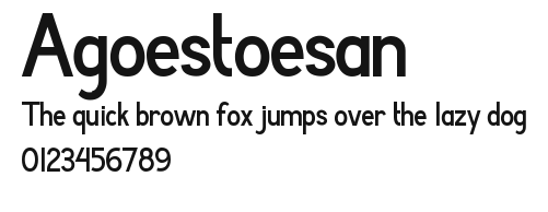 Agoestoesan.ttf