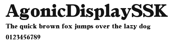 AgonicDisplaySSK.ttf