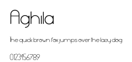 Aghila.otf