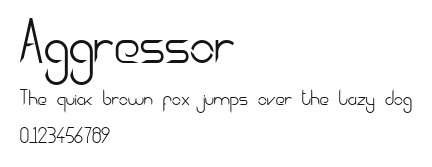 Aggressor.ttf