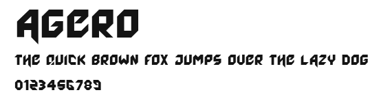 Agero.ttf