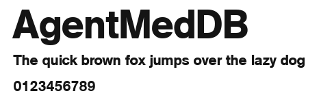 AgentMedDB.ttf