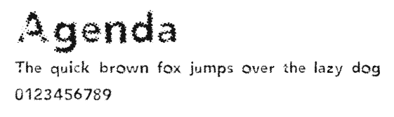 Agenda.ttf
