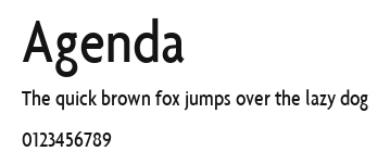 Agenda.ttf