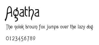 Agatha.ttf