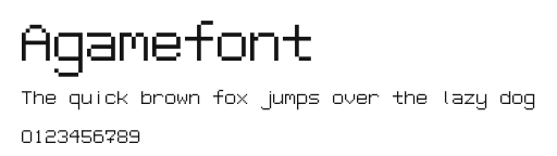 Agamefont.ttf