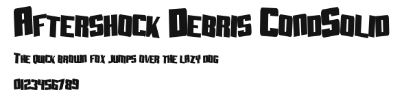 Aftershock Debris CondSolid.ttf