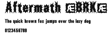 Aftermath (BRK).ttf