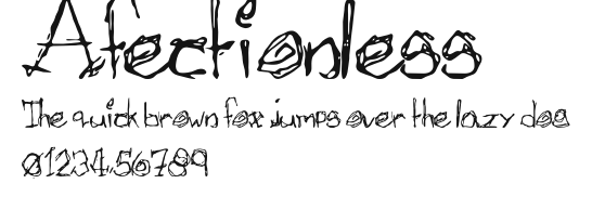 Afectionless.ttf